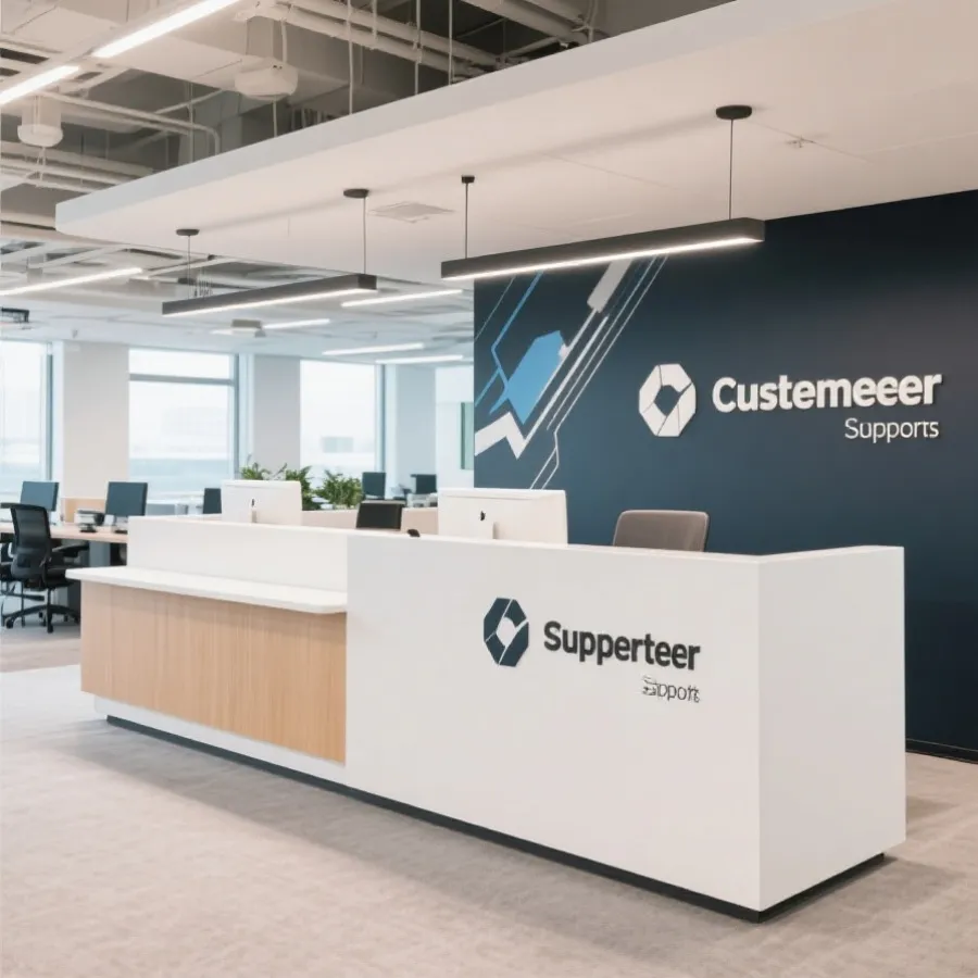 联系我们与服务支持示意图